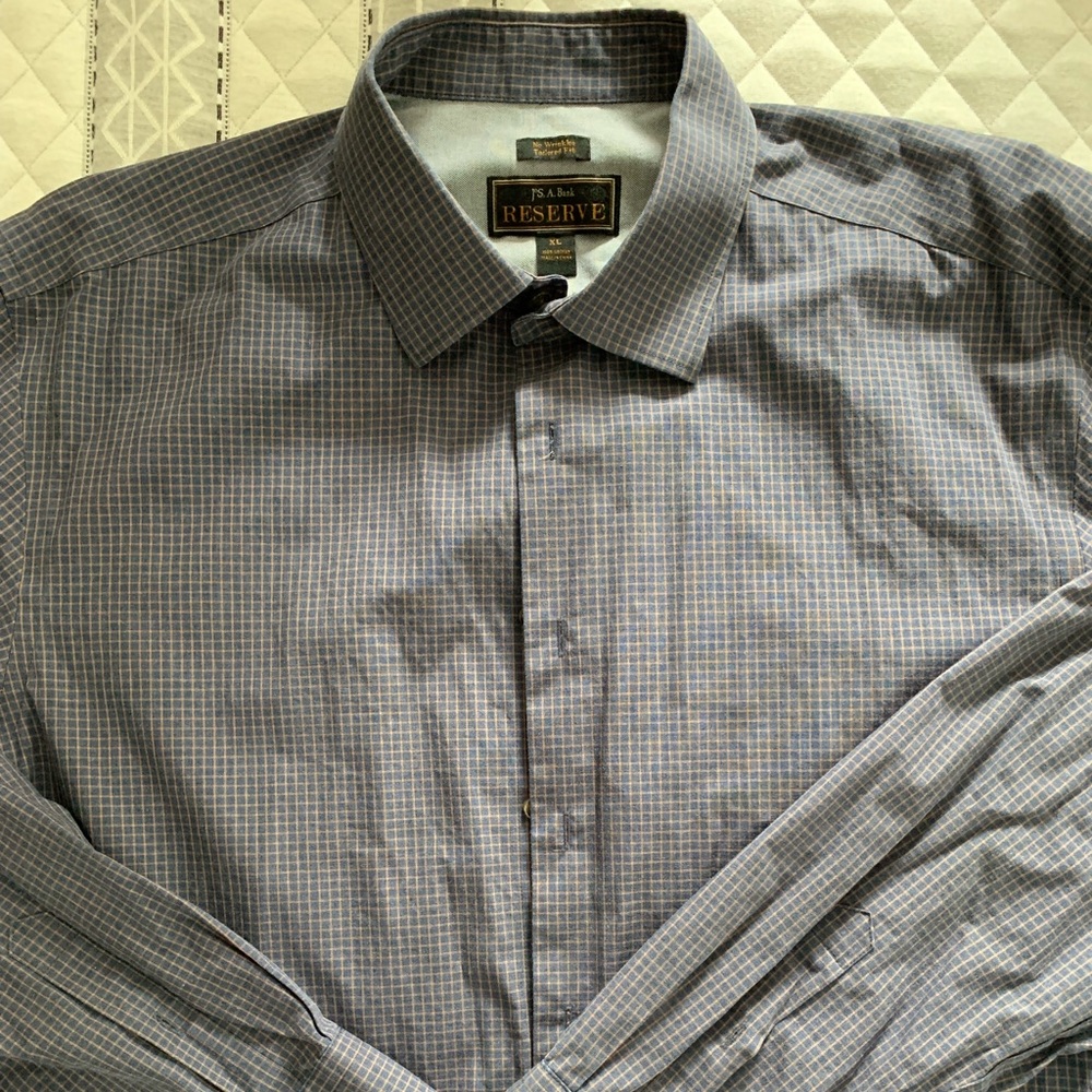 JoS A Bank Reserve Long Sleeve Dress Shirt